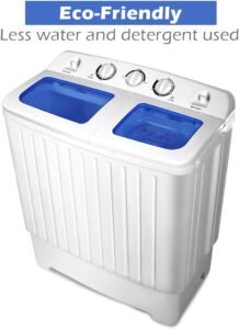 Giantex Portable Mini Compact Twin Tub Washing Machine