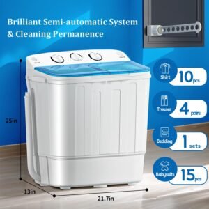 Erivess Twin Tub Washing Machine