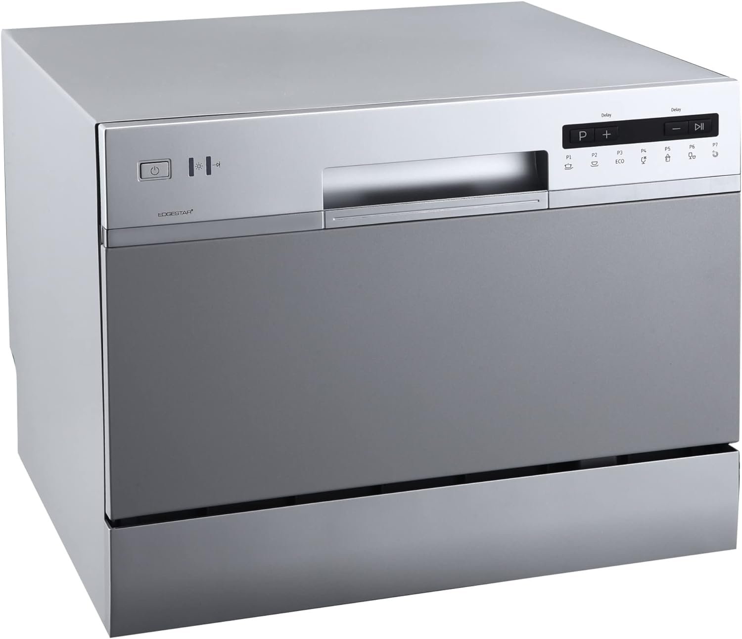 EdgeStar DWP62SV 6 Place Setting Portable Countertop Dishwasher