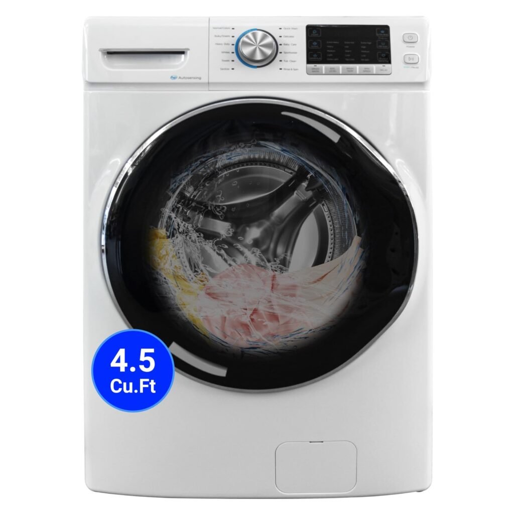 Techomey 4.5 Cu.Ft Front Load Washing Machine