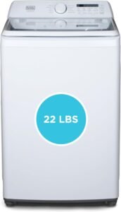 BLACK+DECKER Best Top Loading Washing Machine with Agitator