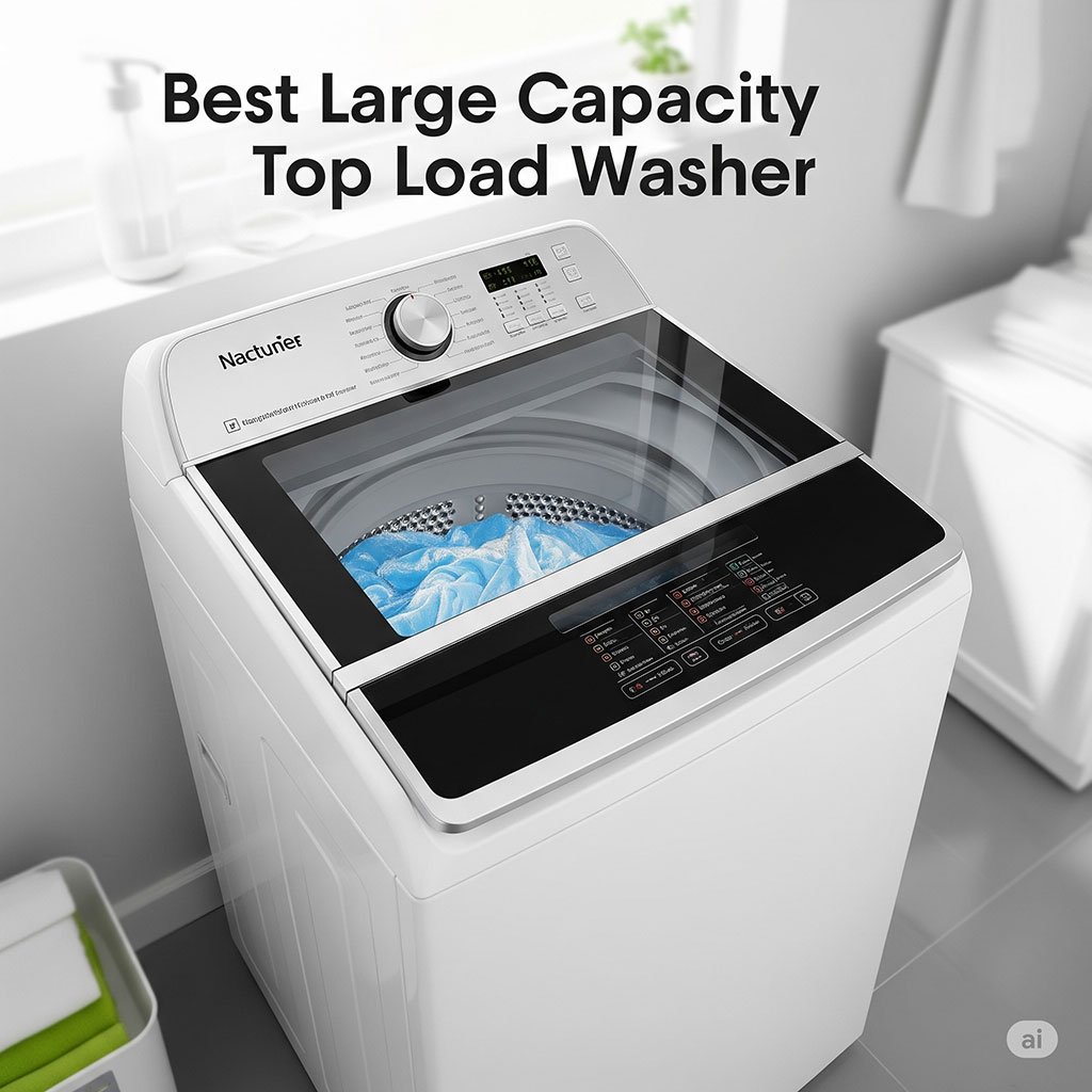 7 Best Large Capacity Top Load Washers: Your Laundry Giants!