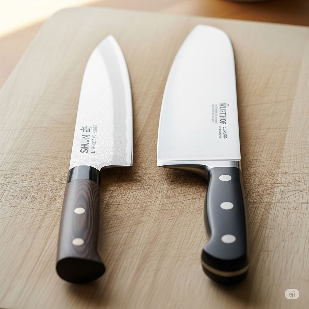 Japanese vs German Kitchen Knives: Which is Better?
