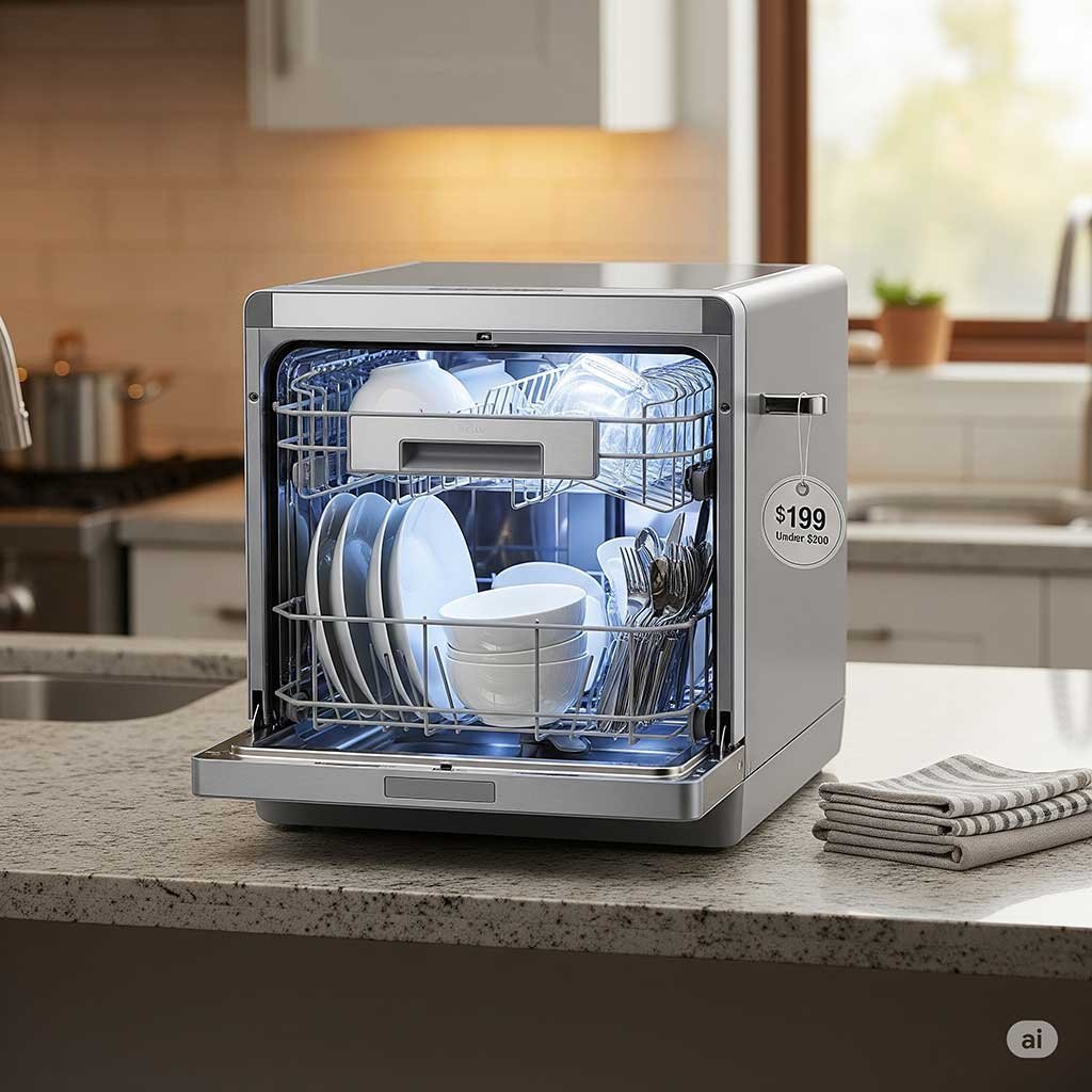 7 Cheap Portable Dishwashers Under $200 Review