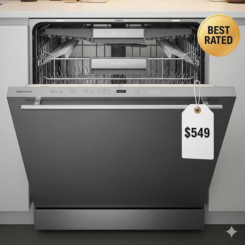7 Best Rated Dishwashers Under $600 Reviews!