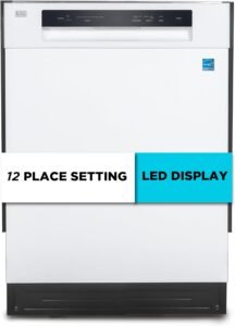 BLACK+DECKER BDW100MW 24" Built-In Dishwasher
