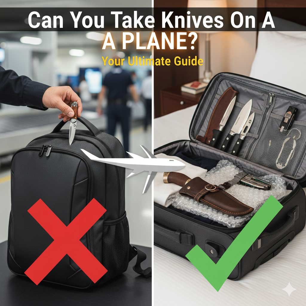 Can You Take Knives on a Plane? (Explained)