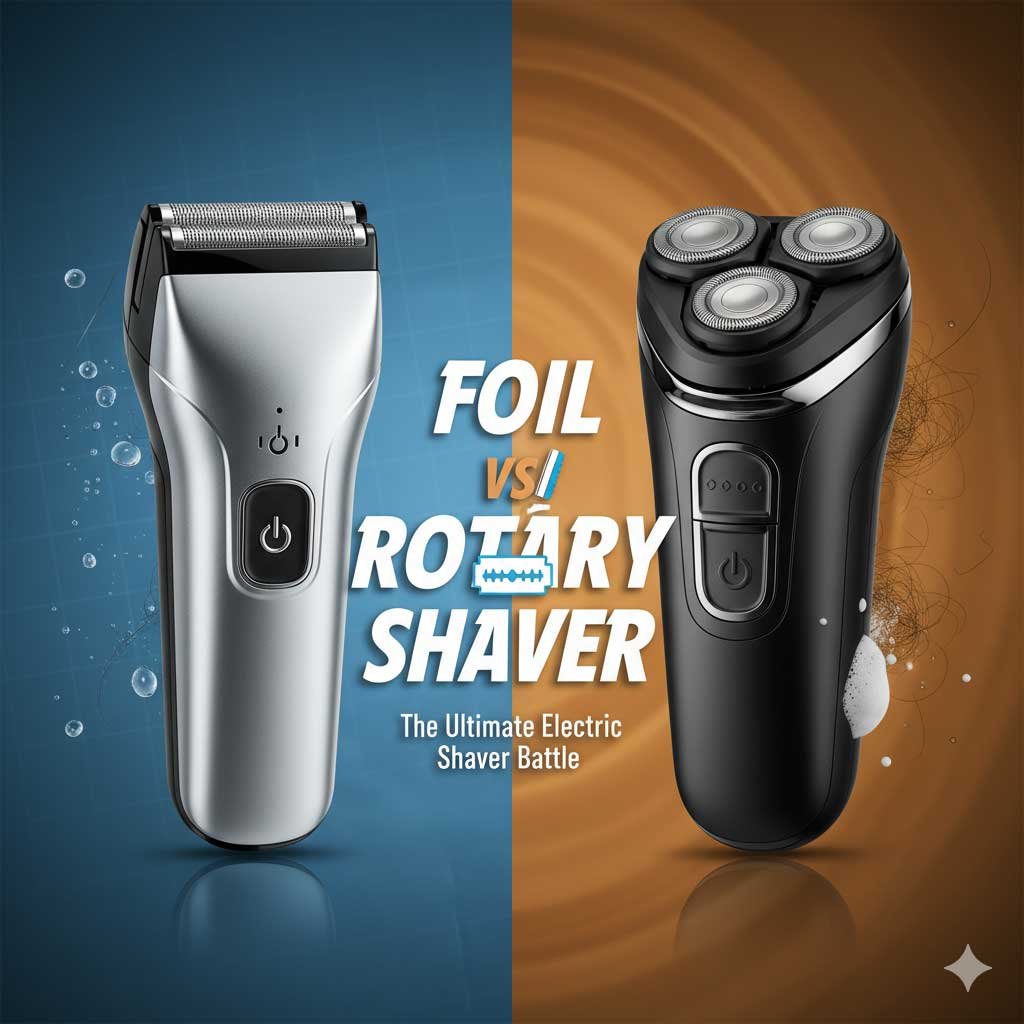 Foil vs Rotary Shaver: Which Electric Razor is Right for Your Face?