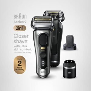 Braun Series 9 Pro + Electric Razor for Seniors