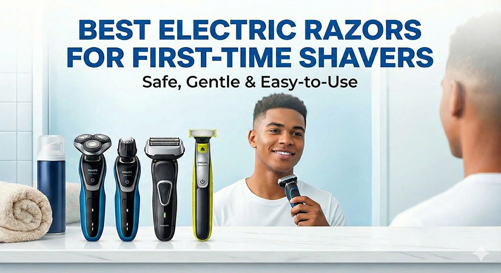 7 Best Electric Razors for First Time Shavers | Practical Guide!
