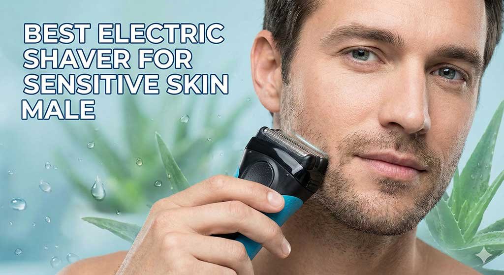 7 Best Electric Shaver for Sensitive Skin Male: Budget-Friendly!
