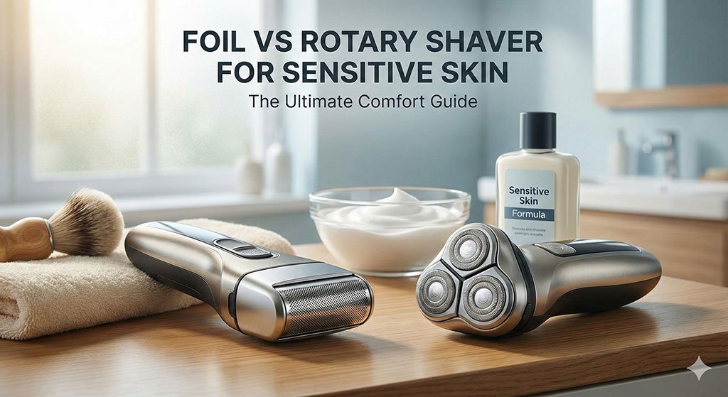 Foil vs Rotary Shaver for Sensitive Skin: Your Ultimate Choice!
