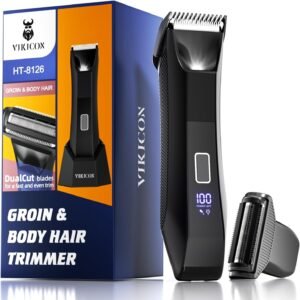 VIKICON 2-in-1 Manscape Trimmer