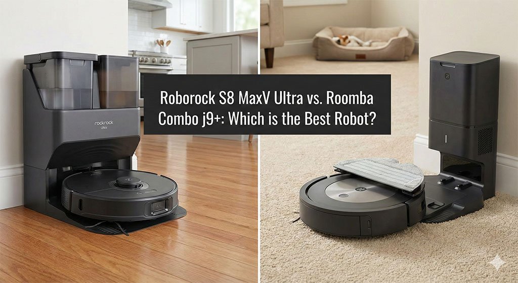 Roborock S8 MaxV Ultra vs. Roomba Combo j9+: Which is the Best Robot?