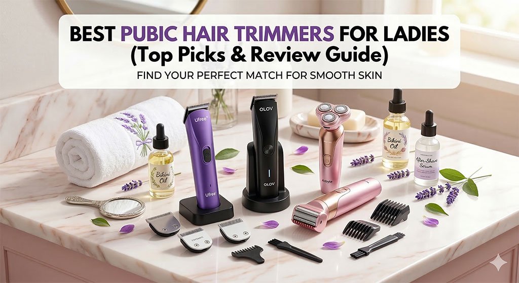7 Best Pubic Hair Trimmer for Ladies – Tested & Reviewed!