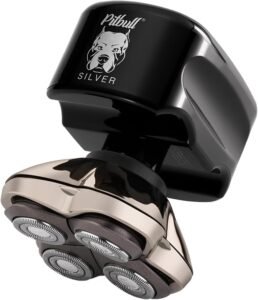 Skull Shaver - Pitbull Silver PRO SX5 Head and face Shaver