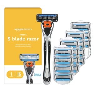 Amazon Basics 5-Blade MotionSphere Men's Razor