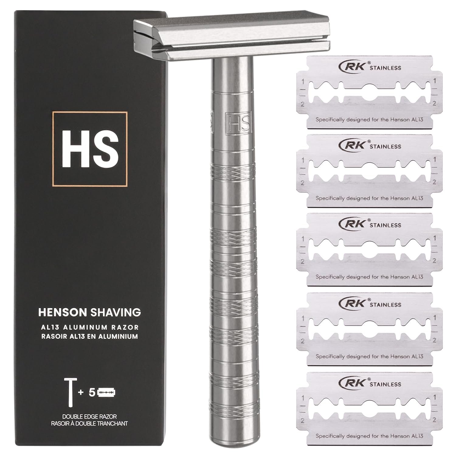 Henson Shaving Razor - Aluminum Double Edge