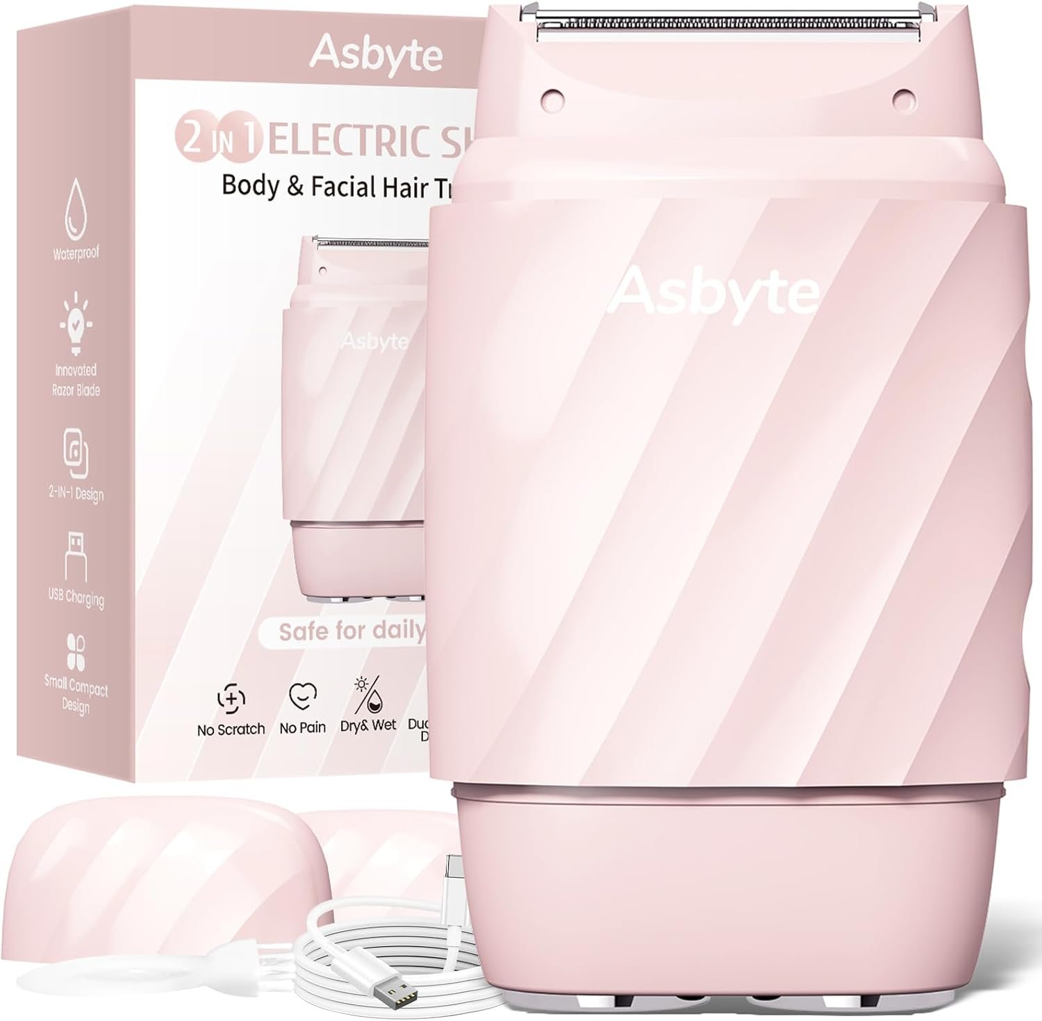 Asbyte Public Hair Razor for Ladies