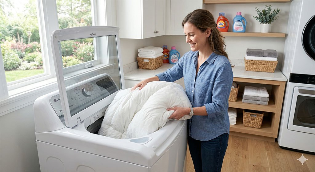 What Size Washing Machine Do I Need for a King Size Comforter?