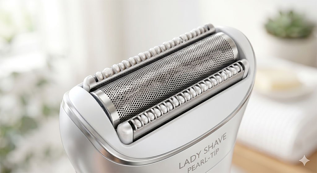 A close-up showing the foil mechanics