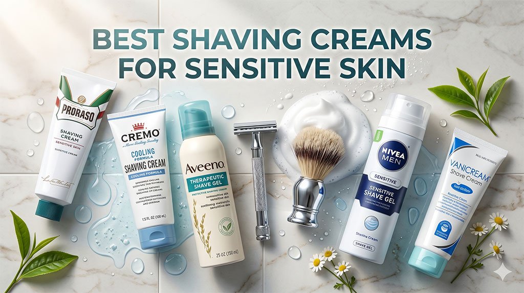 7 Best Shaving Creams for Sensitive Skin – Top Picks!