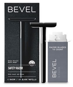 Bevel Safety Razor with Brass
